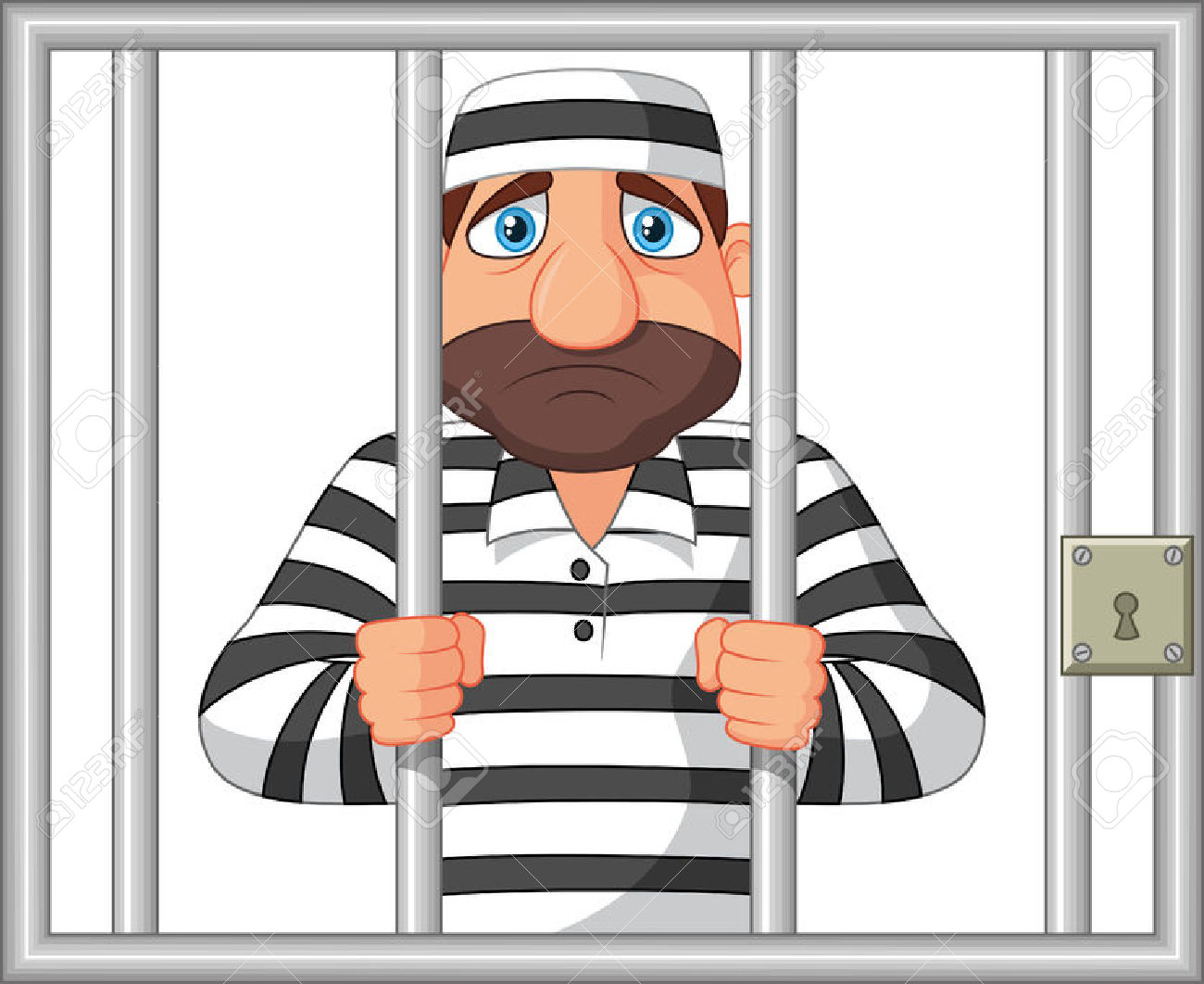 Man Behind Bars Clipart 10 Free Cliparts Download Images On