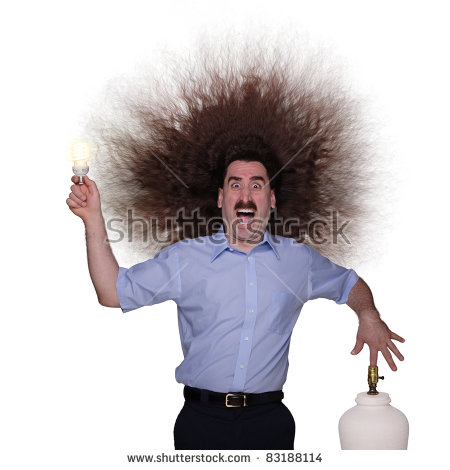 Electric Shock Stock Images, Royalty.