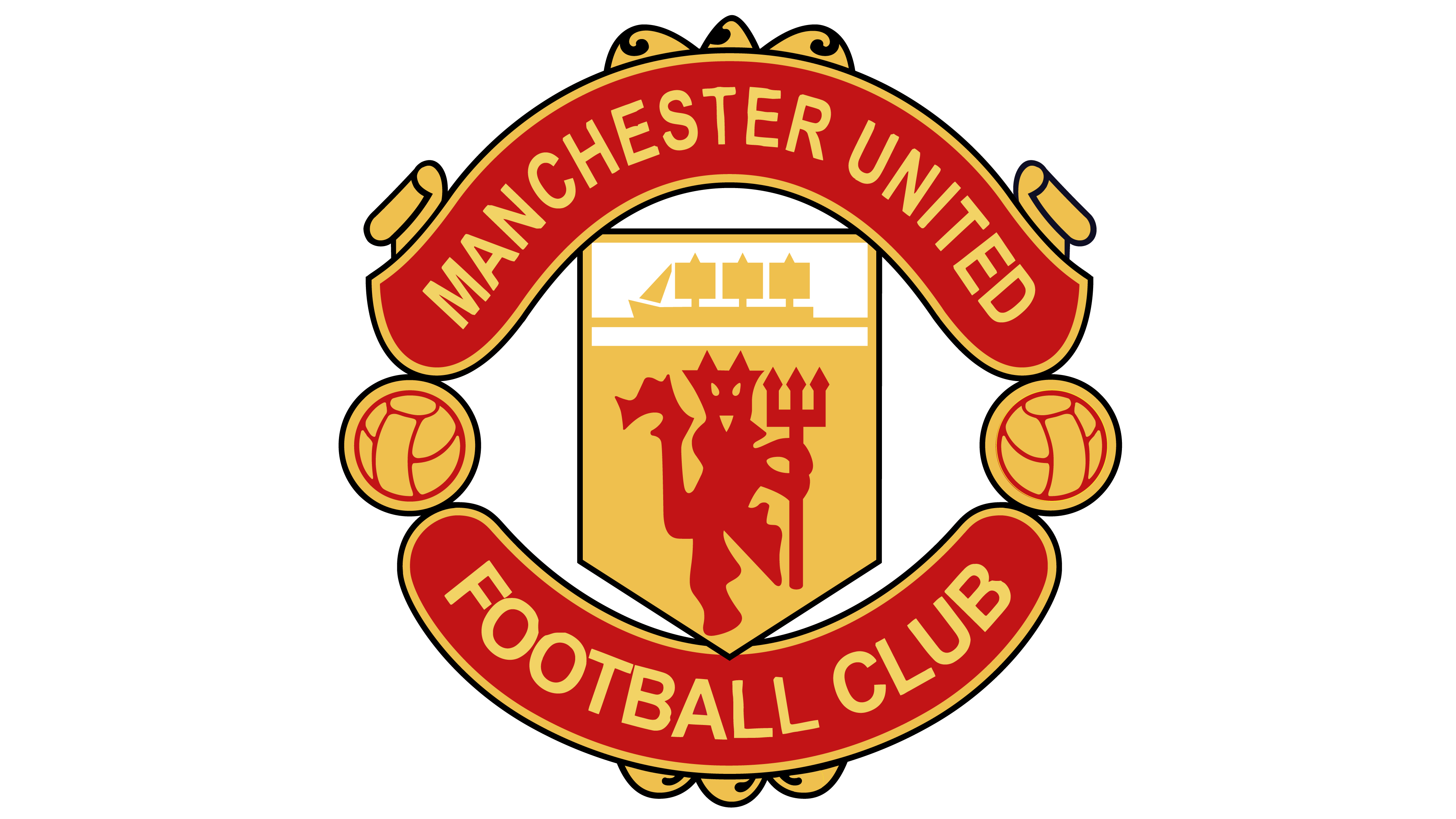Manchester United logo.