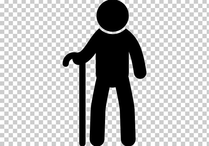 Old Age Walking Stick Silhouette Man PNG, Clipart, Animals.