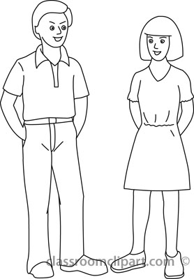 man woman clipart black and white 20 free Cliparts | Download images on