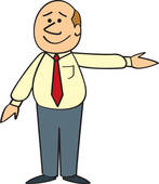 Store Manager Clipart.