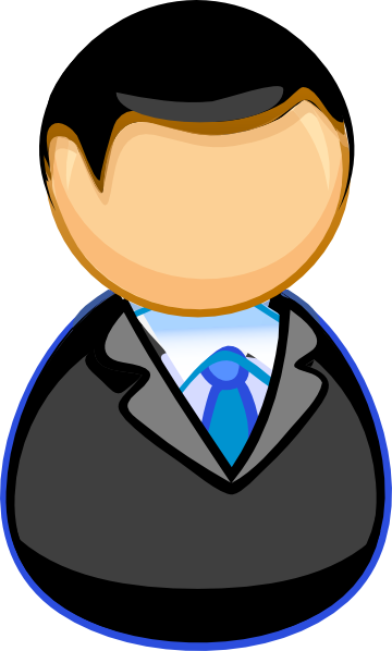 Female Manager Clipart.