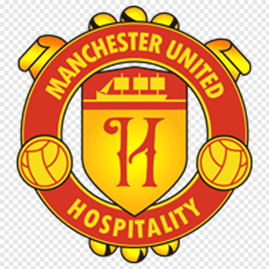 Manchester United Logo, Manchester United Fc, Yellow, Paper.