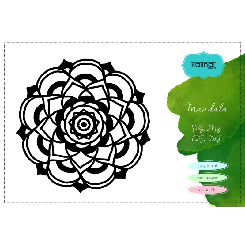 Mandala svg. Mandala vector clipart. Mandala stencil. Mandala silhouette.  Mandala high resolution png..