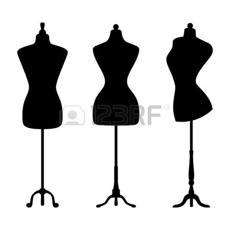 9,517 Mannequin Stock Vector Illustration And Royalty Free.