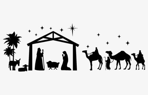 Free Nativity Scene Clip Art with No Background.