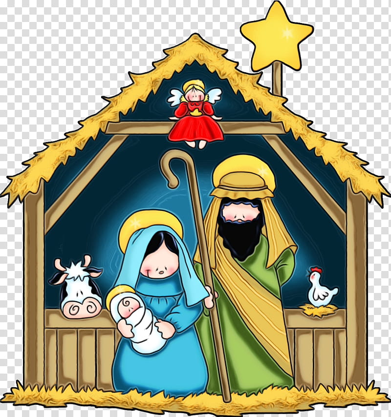 Christmas Decoration, Nativity Scene, Christmas Day.