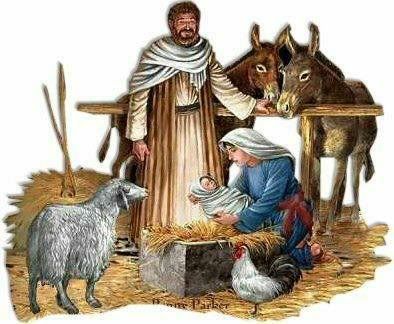 Manger Scene Clipart Pictures, Images & Photos.