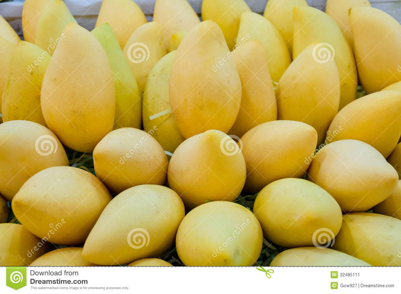 Mango Pile Stock Photo.
