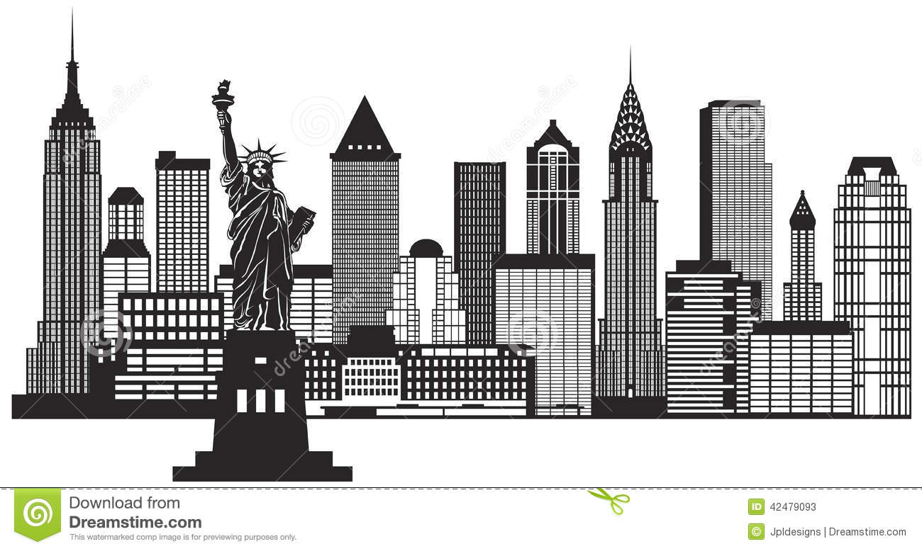 Manhattan Skyline Clipart 20 Free Cliparts Download Images On