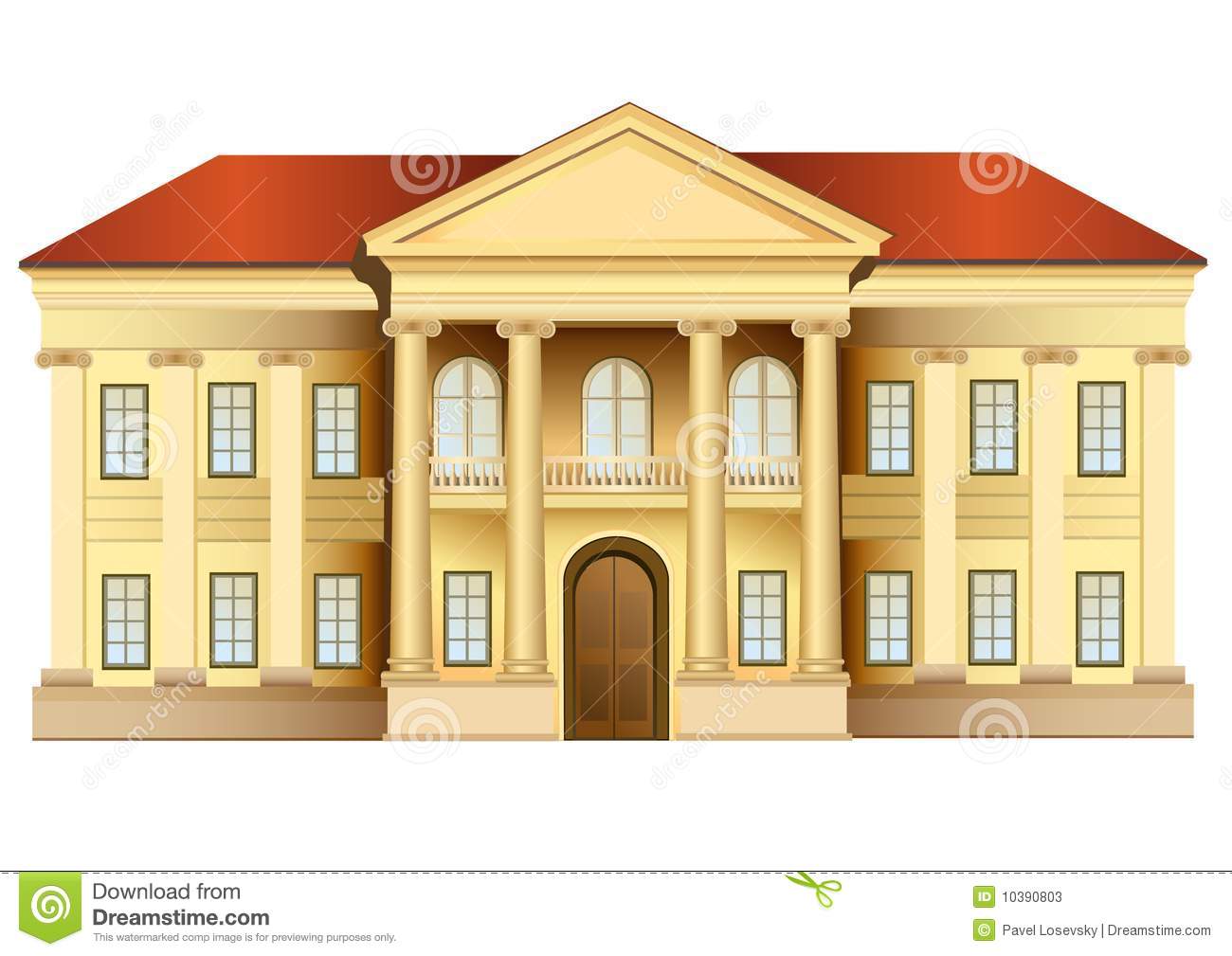 Mansion Clipart.