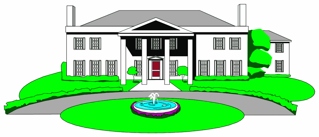 Mansion Clipart.