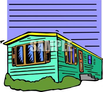 Manufactured Home Clipart.