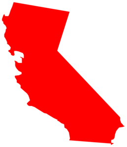 California Map Clipart.