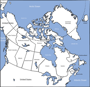 Map Clip Art: Canada and Canadian Province Set {Messare Clips and Design}.