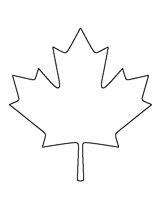 Canadian maple leaf outline clipart images gallery for free.