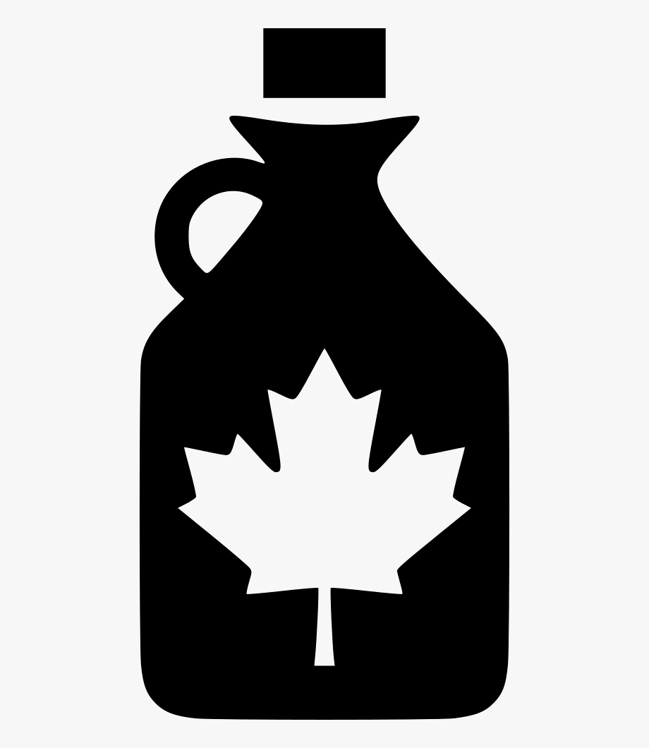 Library Of Syrup Vector Black And White Download Png Files Clipart Art