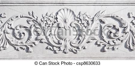Drawings of Ottoman Marble Carving.