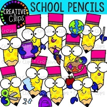 School Clipart Favorites Bundle (Formerly March VIP 2019).