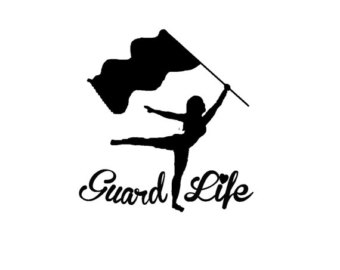 Free Colorguard Silhouette, Download Free Clip Art, Free.