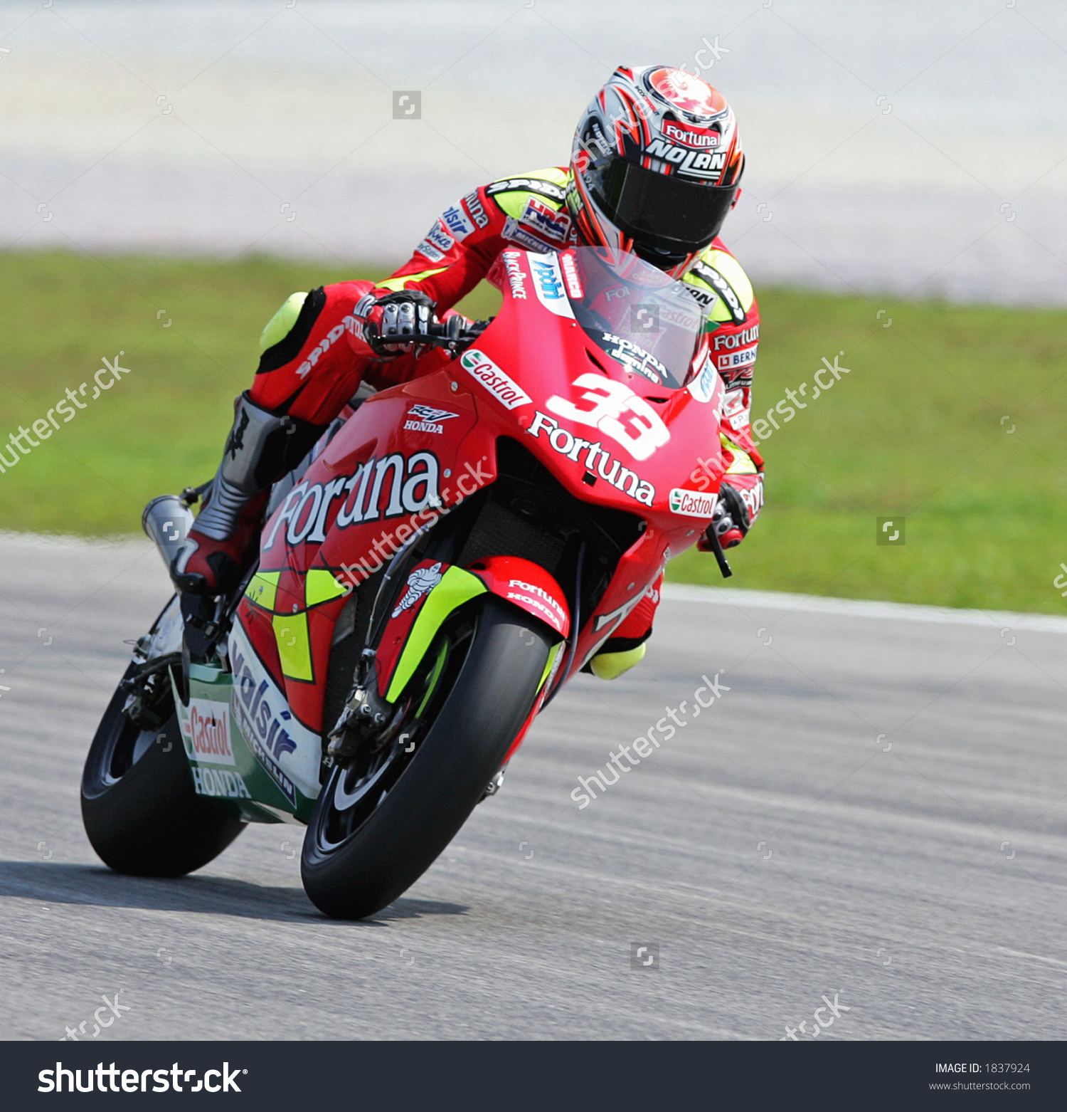 Italian Motogp Rider Marco Melandri Fortuna Stock Photo 1837924.