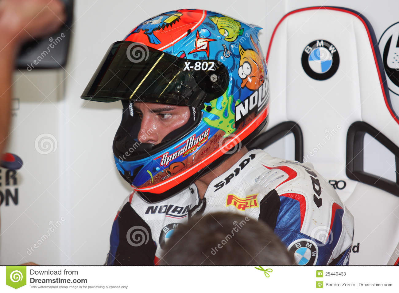 Marco Melandri BMW S1000 RR.