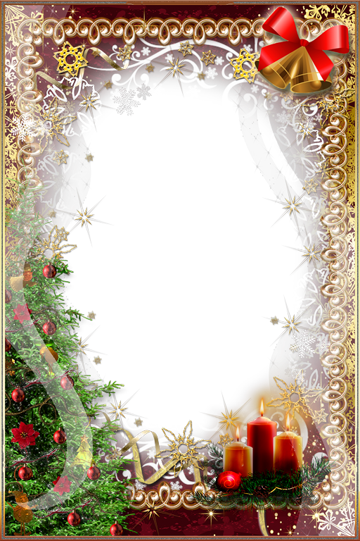 Christmas Card Frame clipart.