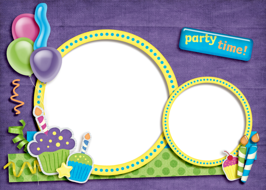 Circle Background Frame clipart.