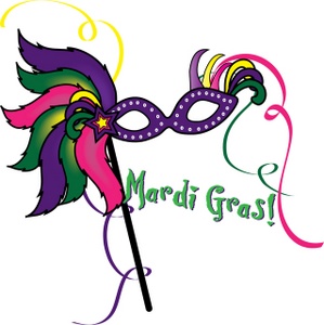 Mardi Gras Clip Art Borders.