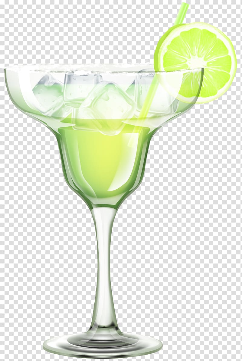 Martini glass illustration, Cocktail Margarita Juice Martini.