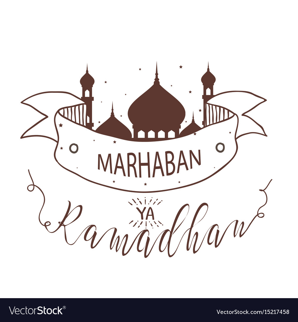 Mewarnai Gambar Masjid Marhaban Ya Ramadhan Gambar Mewarnai Ramadhan 2023
