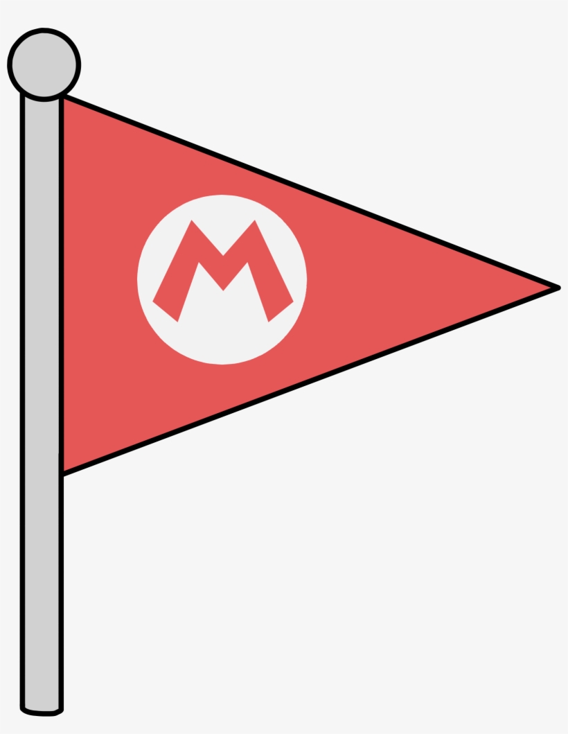 Printable Mario Flag