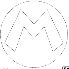 super mario hat template.