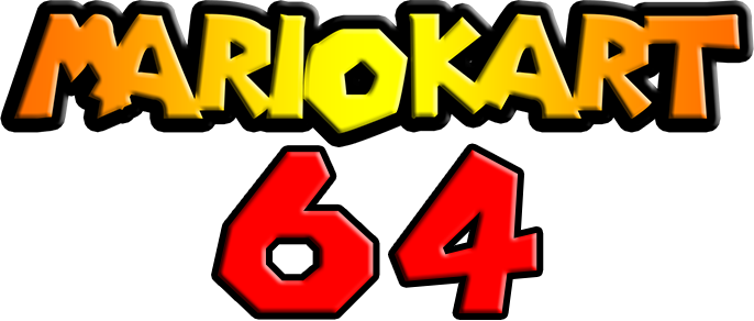 mario kart 64 logo