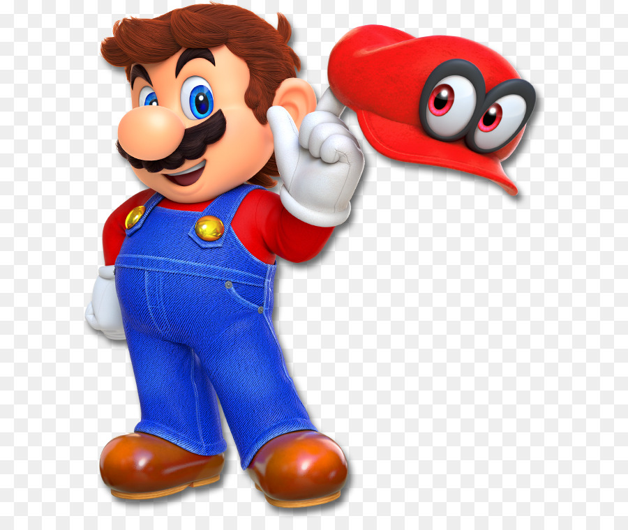 Super Mario Odyssey Toy png download.