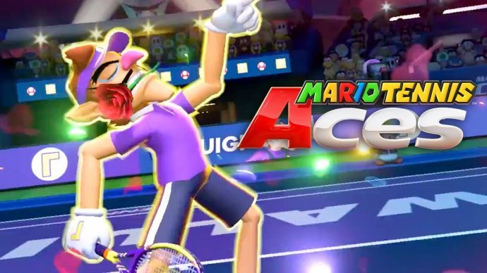 mario tennis aces logo.