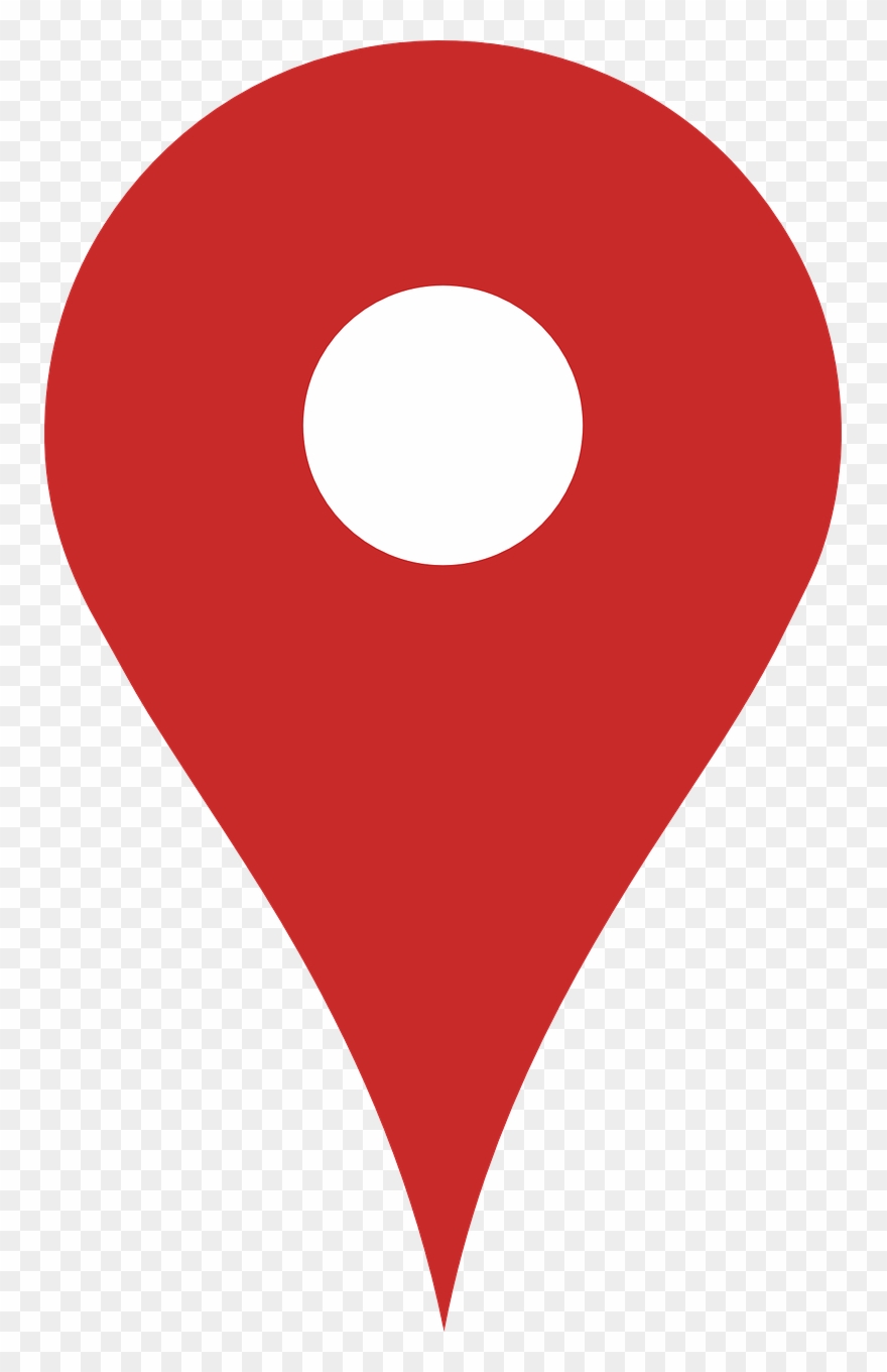 Google Map Marker Red Peg Png Image.
