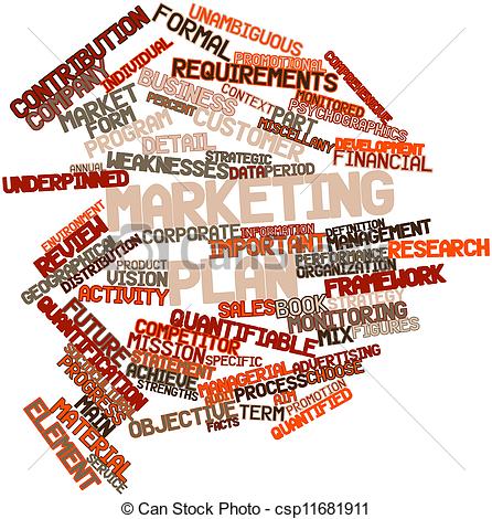 Clipart of Marketing plan.