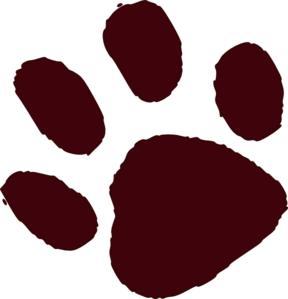 Dog paw print stamps dog prints clip art clipartcow 4.