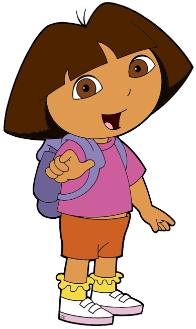 Dora the Explorer Clip Art Images.