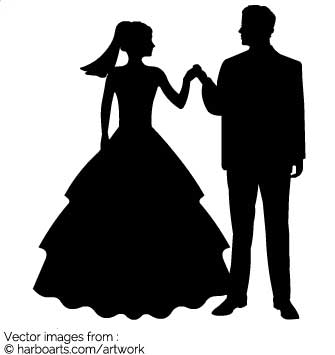 married couple silhouette clipart 20 free Cliparts | Download images on ...