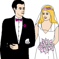 Getting Married Clipart.