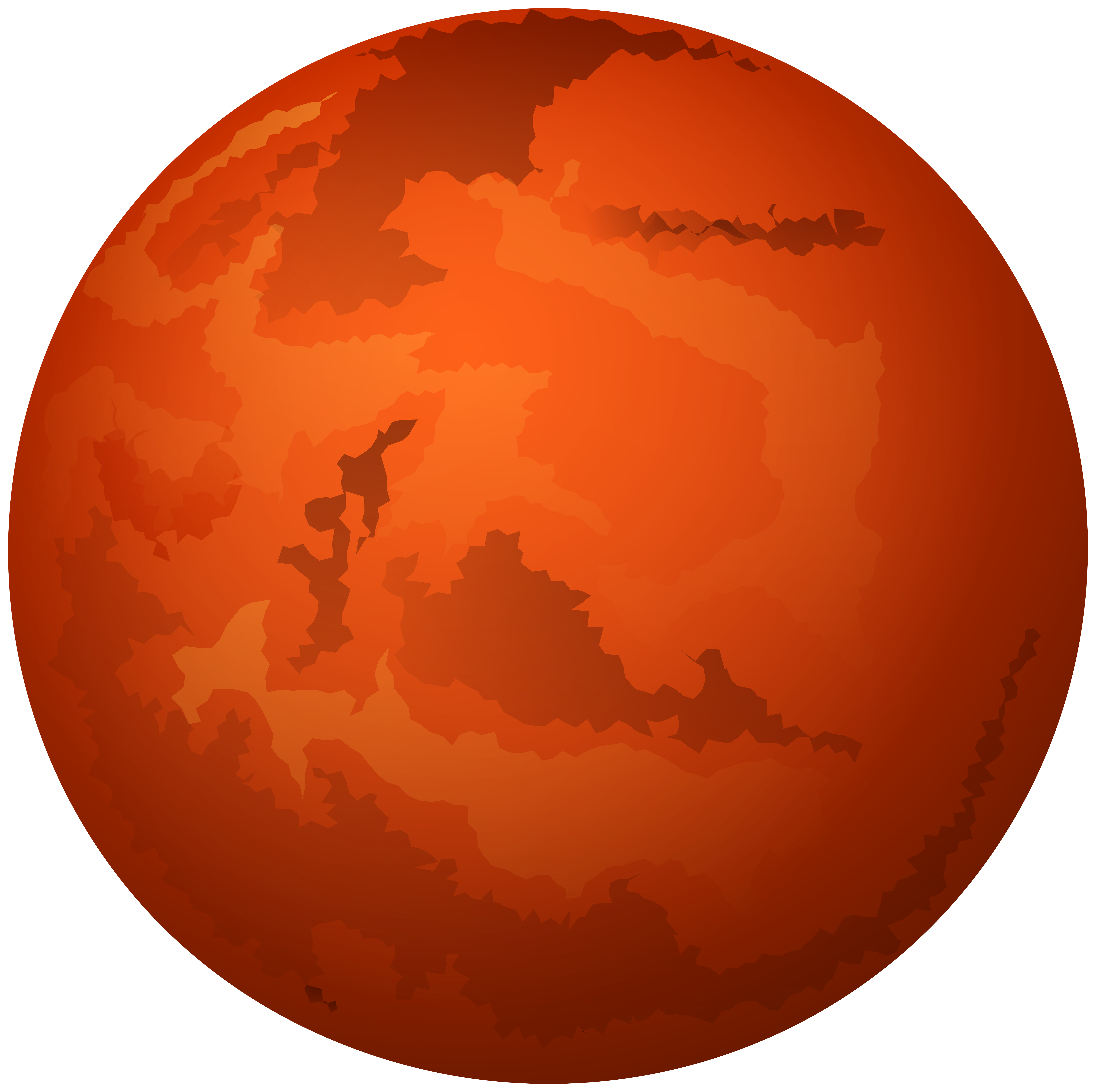 Mars PNG Clip Art.