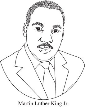 martin luther king jr clipart black and white 10 free Cliparts ...