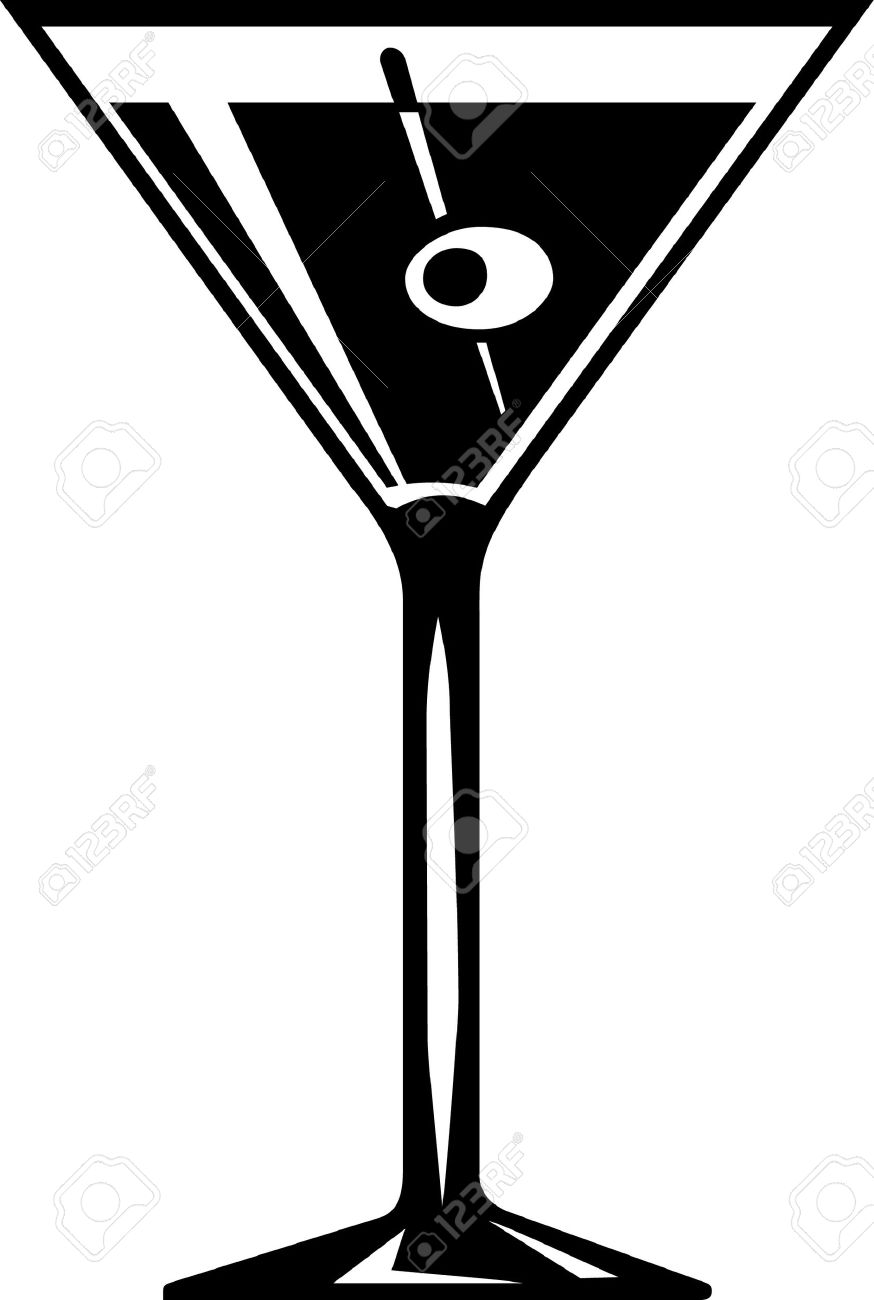 16,927 Martini Glass Stock Vector Illustration And Royalty Free.