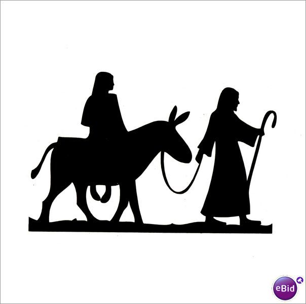 Bethlehem clipart mary joseph donkey, Bethlehem mary joseph.