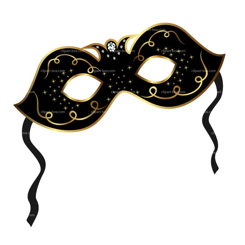 Masquerade Party Clipart.