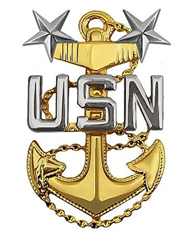 Amazon.com : VANGUARD Navy Cap Device Master Chief Petty.