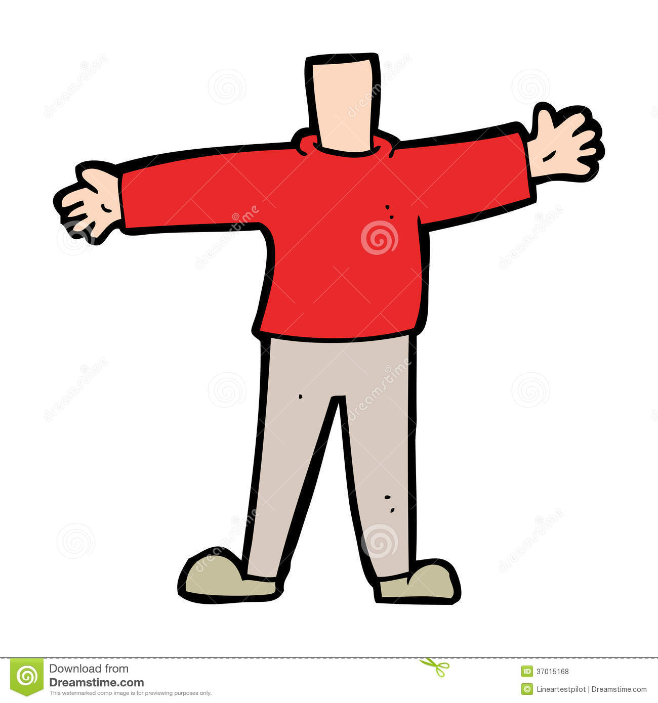 Showing post & media for Cartoon male head with body.
